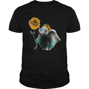Sunflower Elephant Happiness Is Being A Nana Shirt